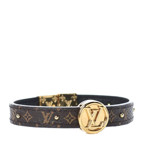 lv circle reversible bracelet